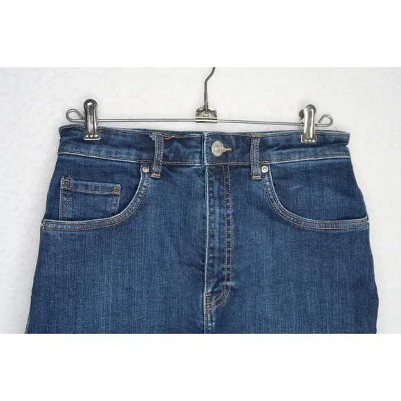 Zara Kids Girls Dark Wash Denim Skirt Sz M Outdoor Summer Spring Vacation Glam - Picture 2 of 8